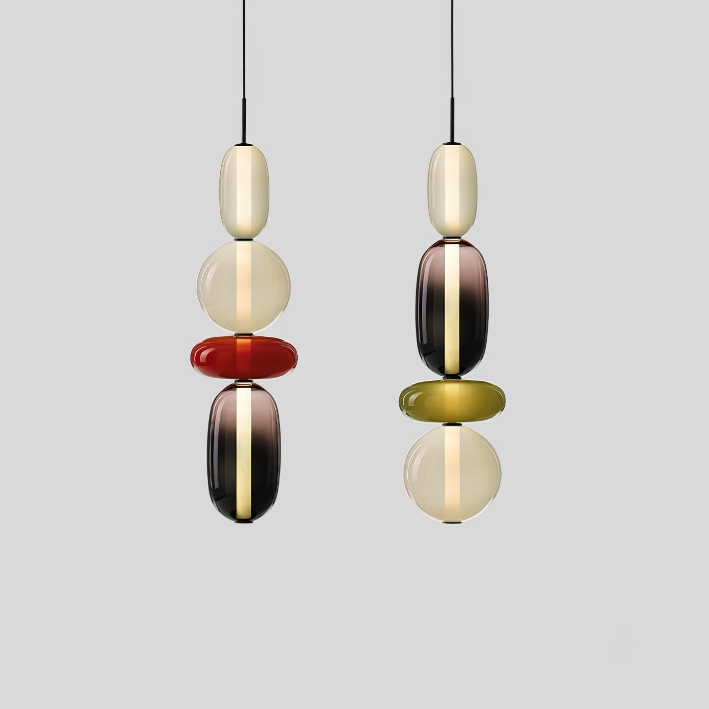 Candied Glass Combo Pendant Light Pendant light