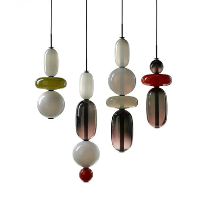 Candied Glass Combo Pendant Light Pendant light