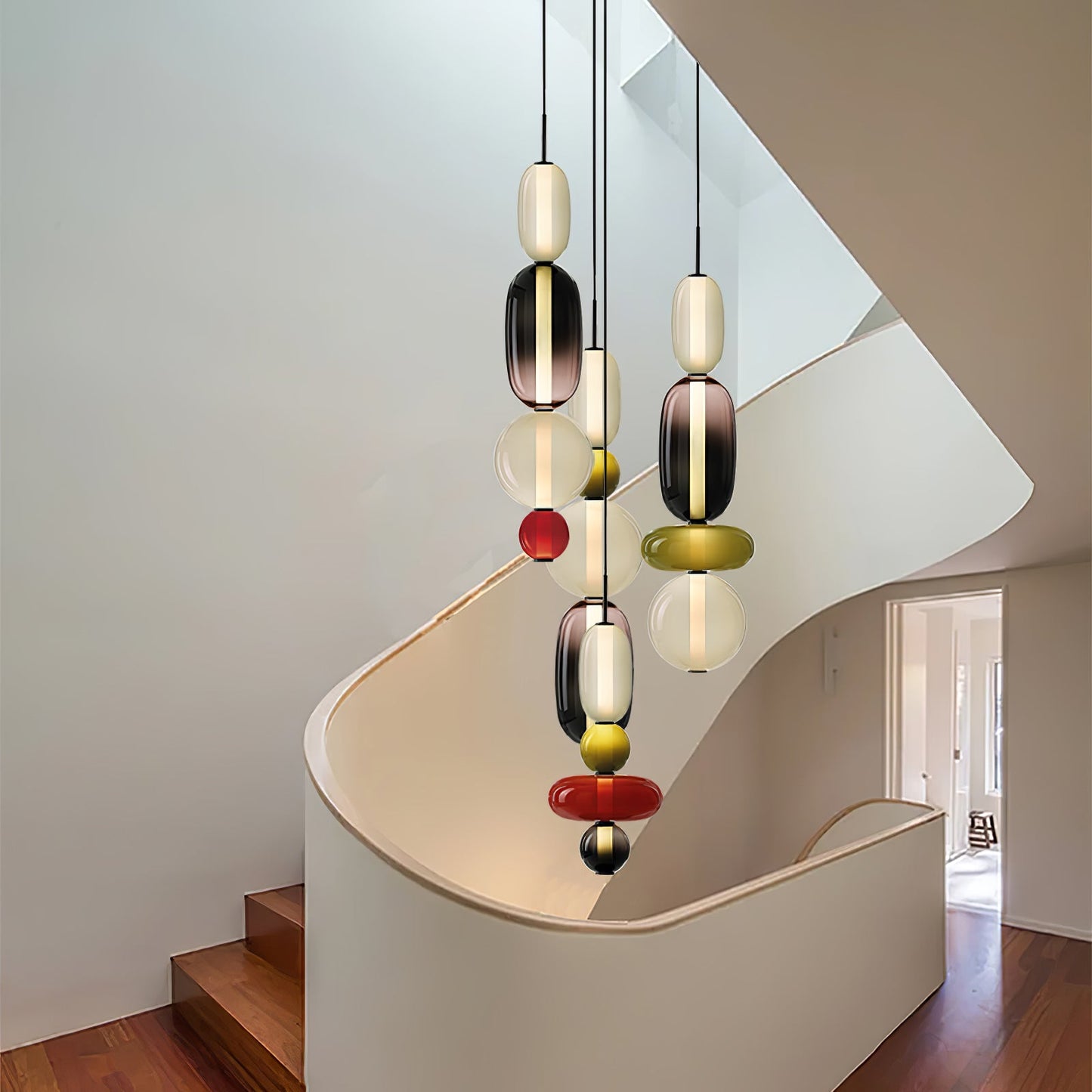 Candied Glass Combo Pendant Light Pendant light