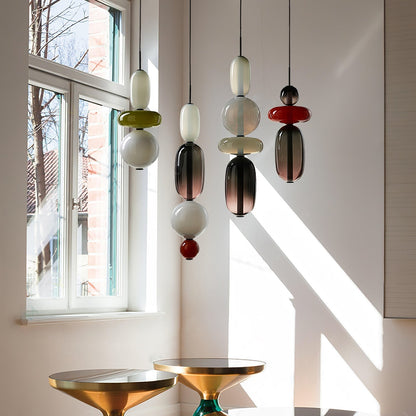 Candied Glass Combo Pendant Light Pendant light