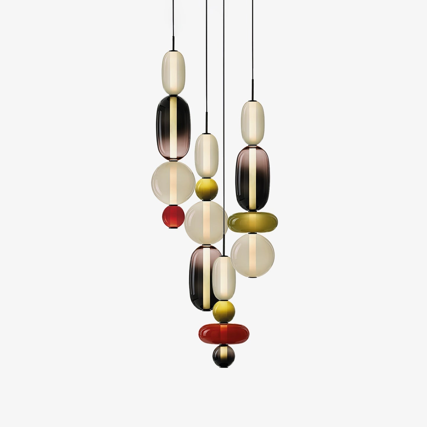 Candied Glass Combo Pendant Light Pendant light