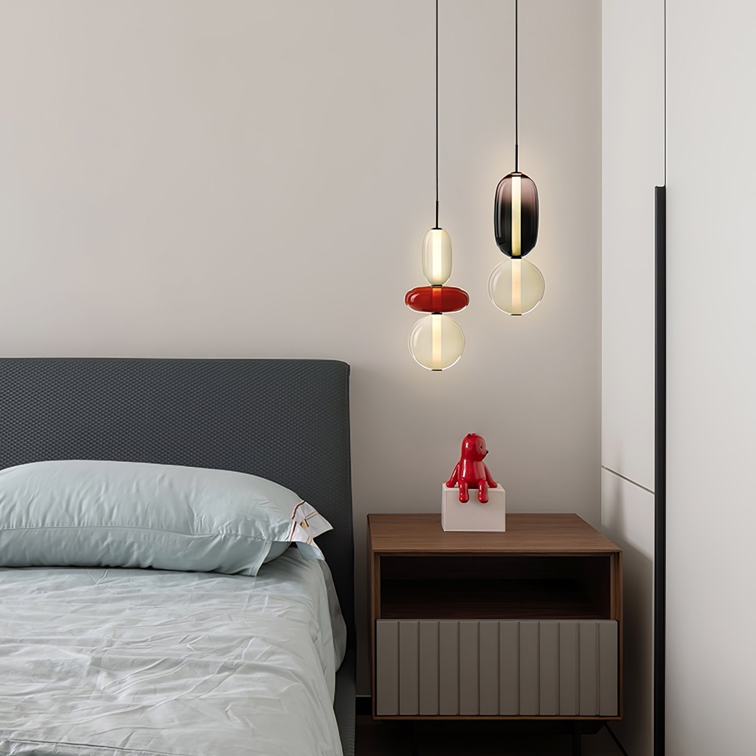 Candied Glass Combo Pendant Light Pendant light
