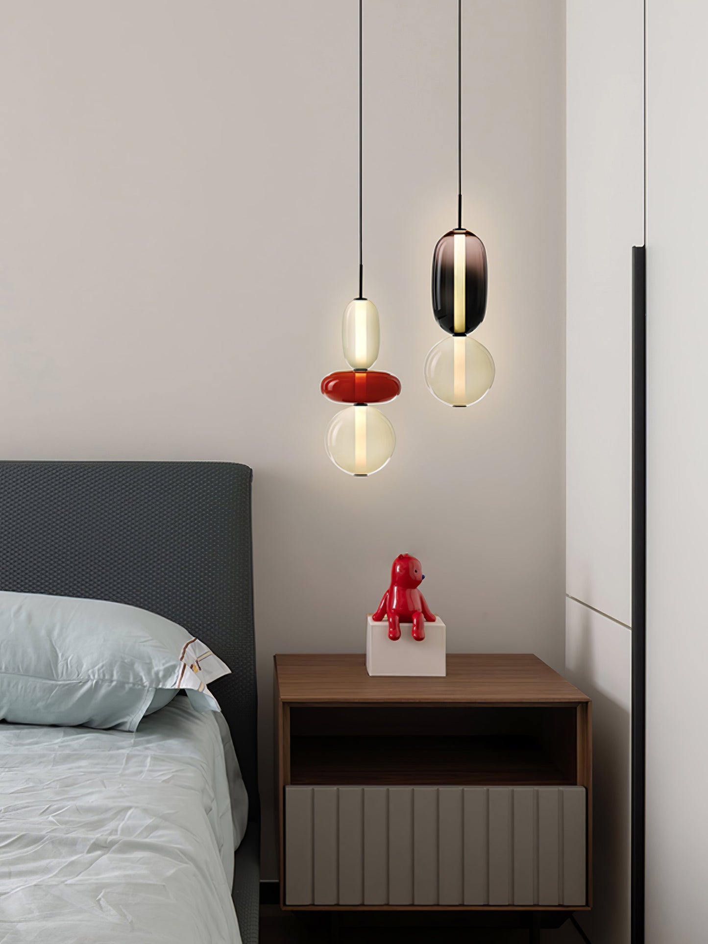 Candied Glass Combo Pendant Light Pendant light