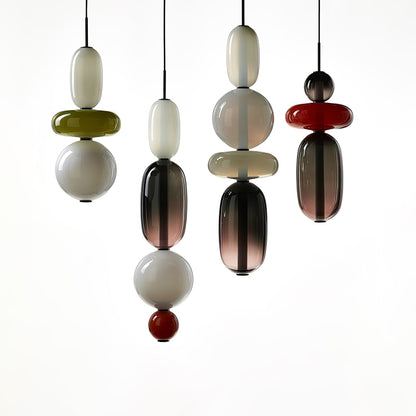 Candied Glass Combo Pendant Light Pendant light