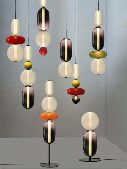 Candied Glass Combo Pendant Light Pendant light