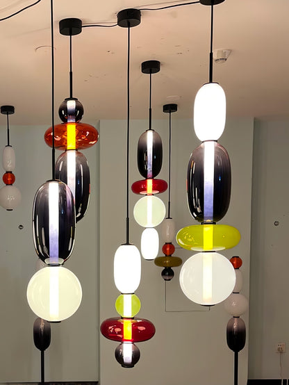 Candied Glass Combo Pendant Light Pendant light