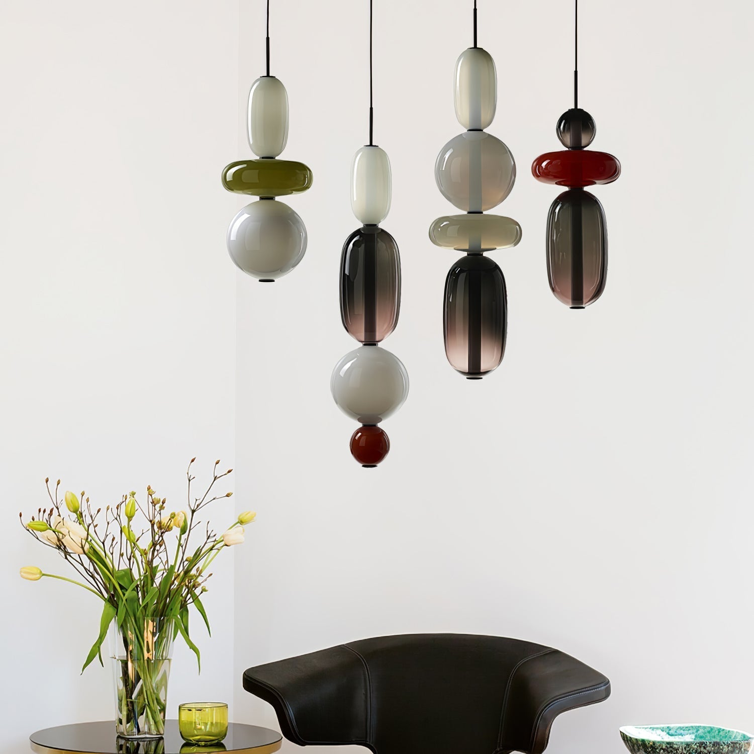Candied Glass Combo Pendant Light Pendant light