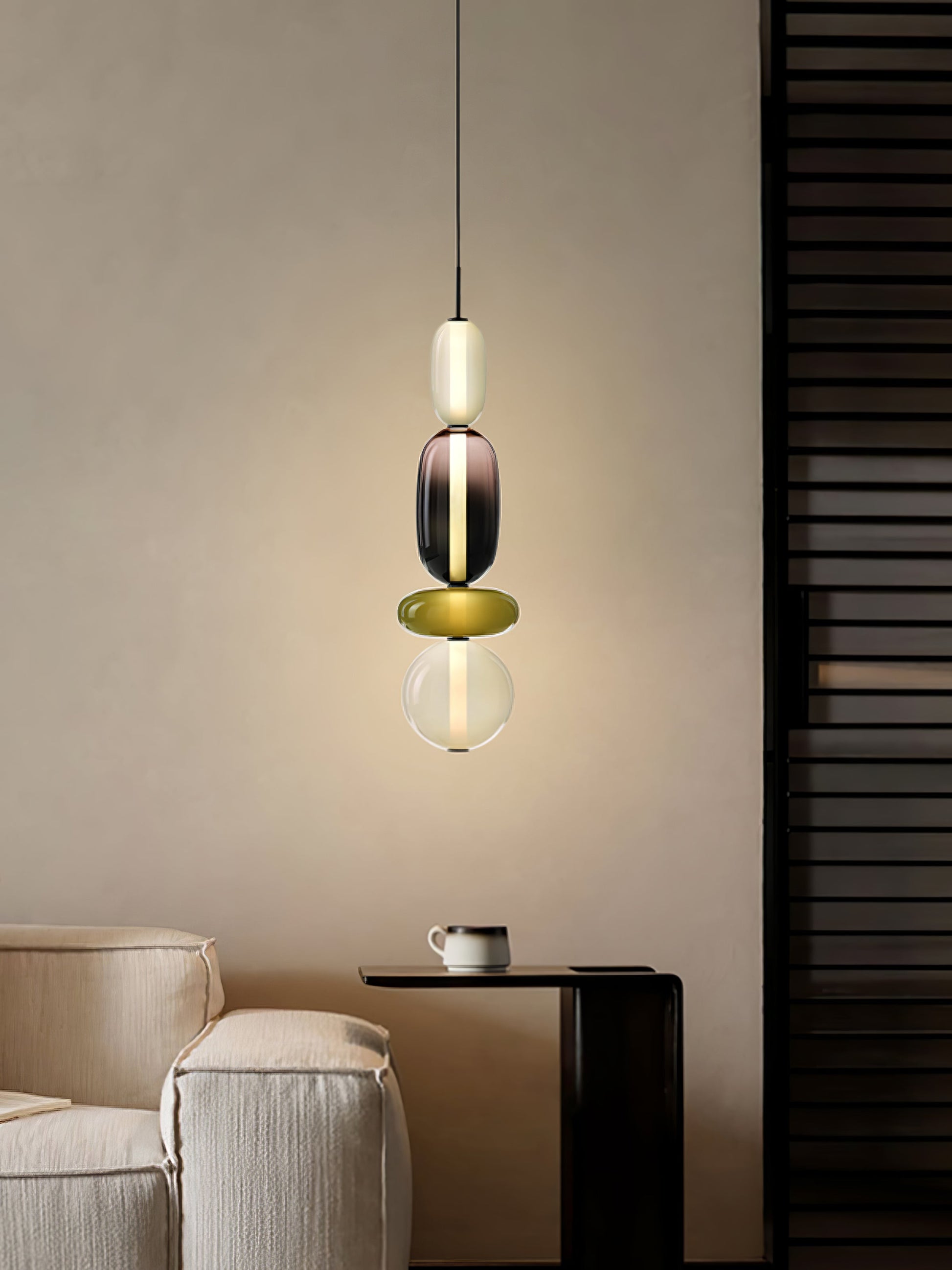 Candied Glass Combo Pendant Light Pendant light