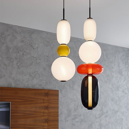 Candied Glass Combo Pendant Light Pendant light