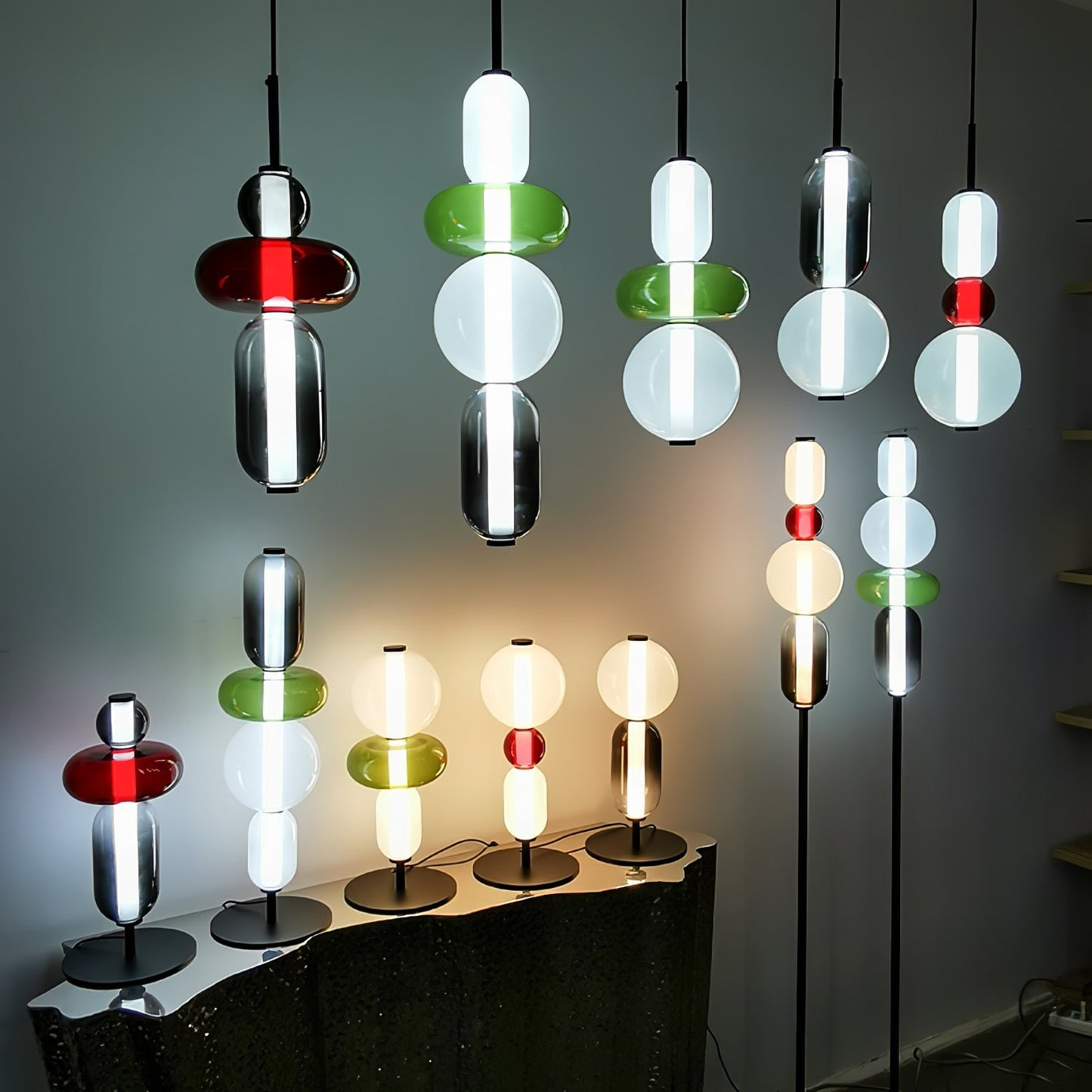 Candied Glass Floor Light Floor lamp