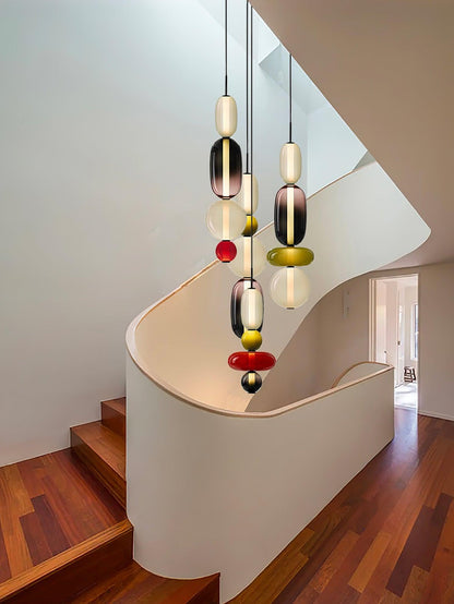 Candied Glass Combo Pendant Light Pendant light