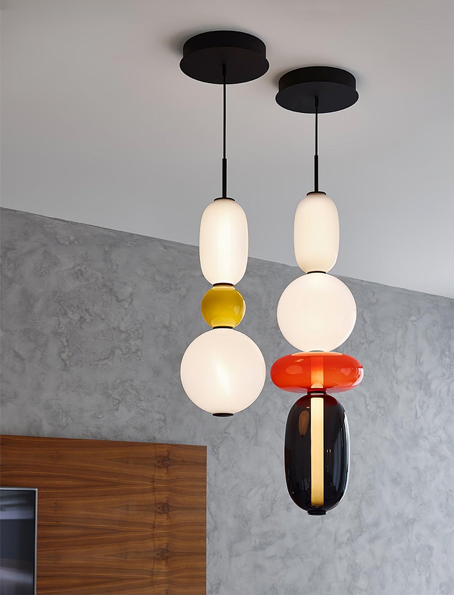 Candied Glass Combo Pendant Light Pendant light