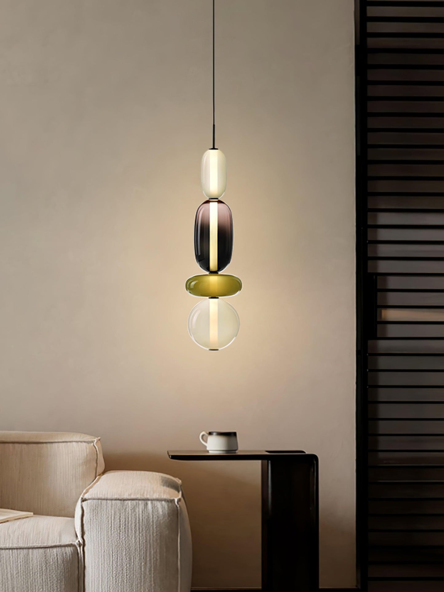 Candied Glass Combo Pendant Light Pendant light