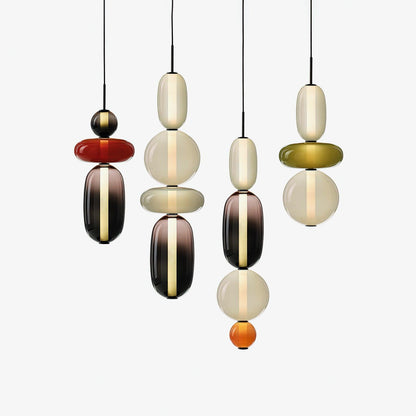 Candied Glass Combo Pendant Light Pendant light