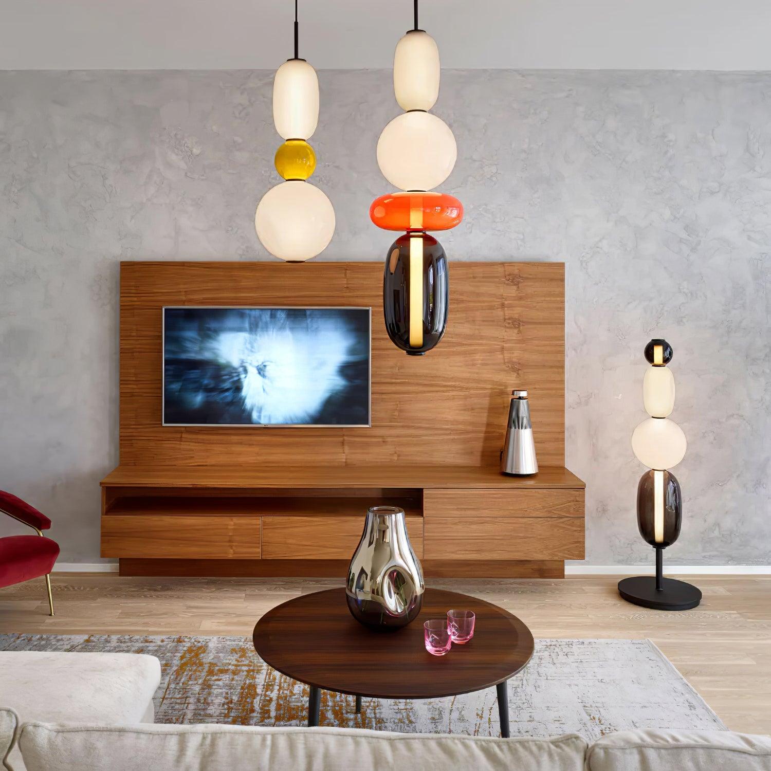 Candied Glass Combo Pendant Light Pendant light