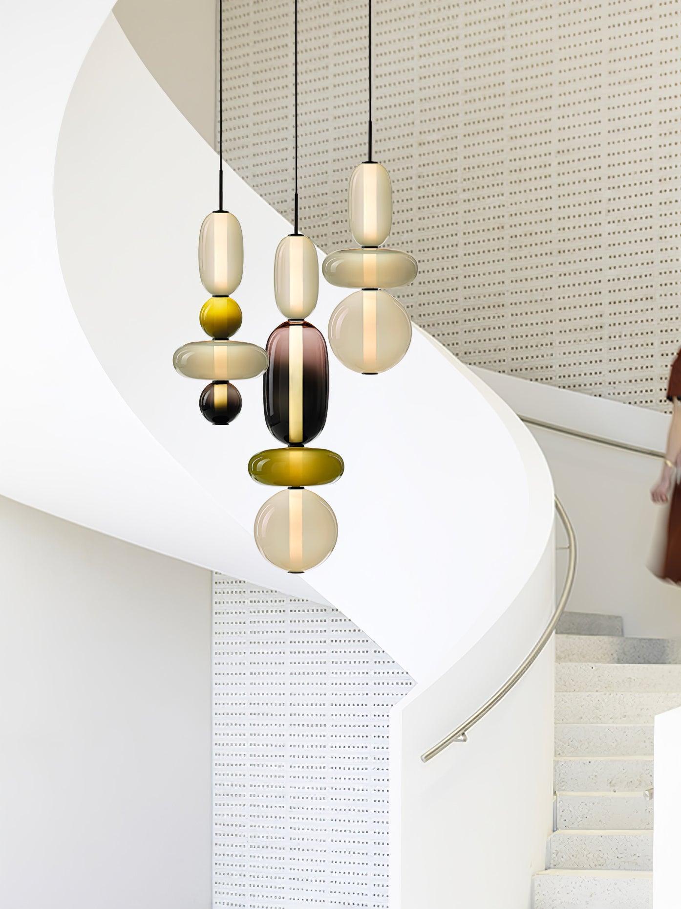 Candied Glass Combo Pendant Light Pendant light