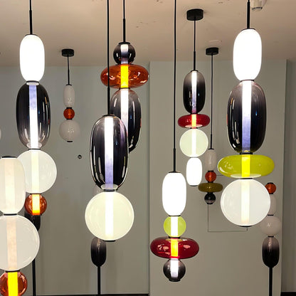 Candied Glass Combo Pendant Light Pendant light