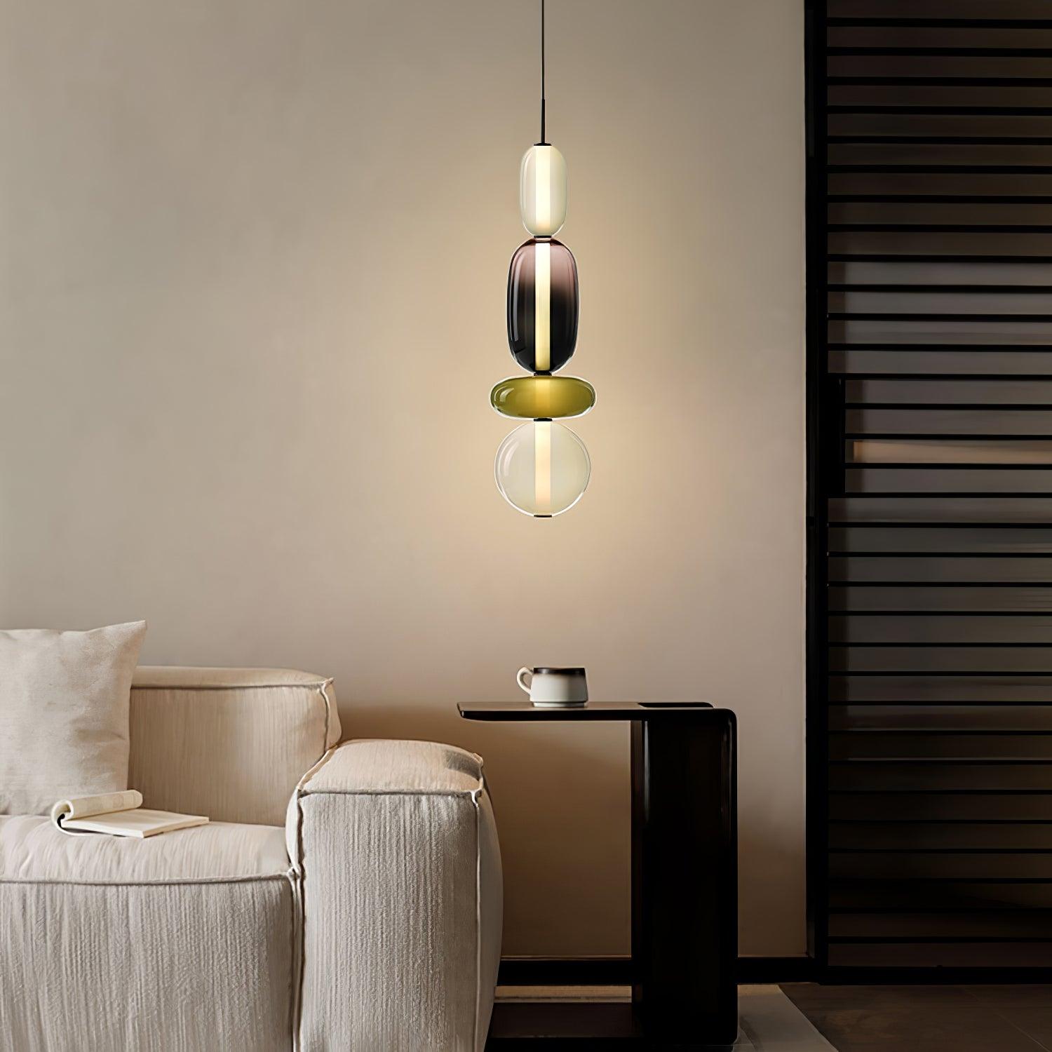 Candied Glass Combo Pendant Light Pendant light