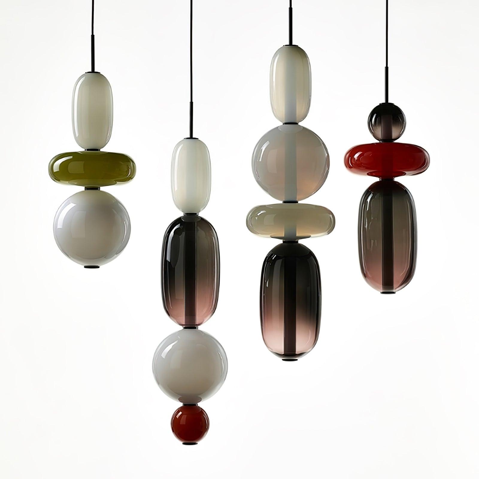 Candied Glass Combo Pendant Light Pendant light