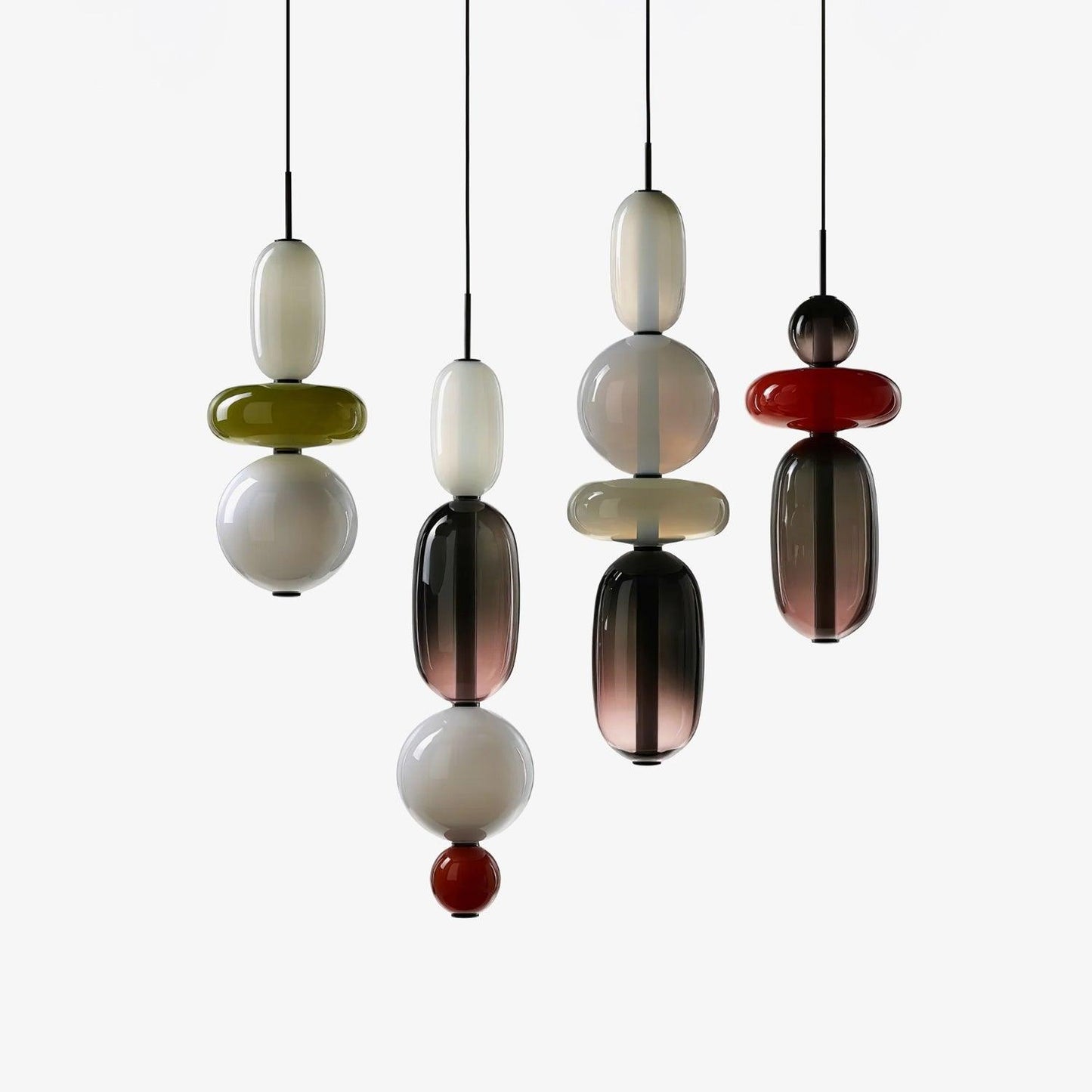 Candied Glass Combo Pendant Light Pendant light