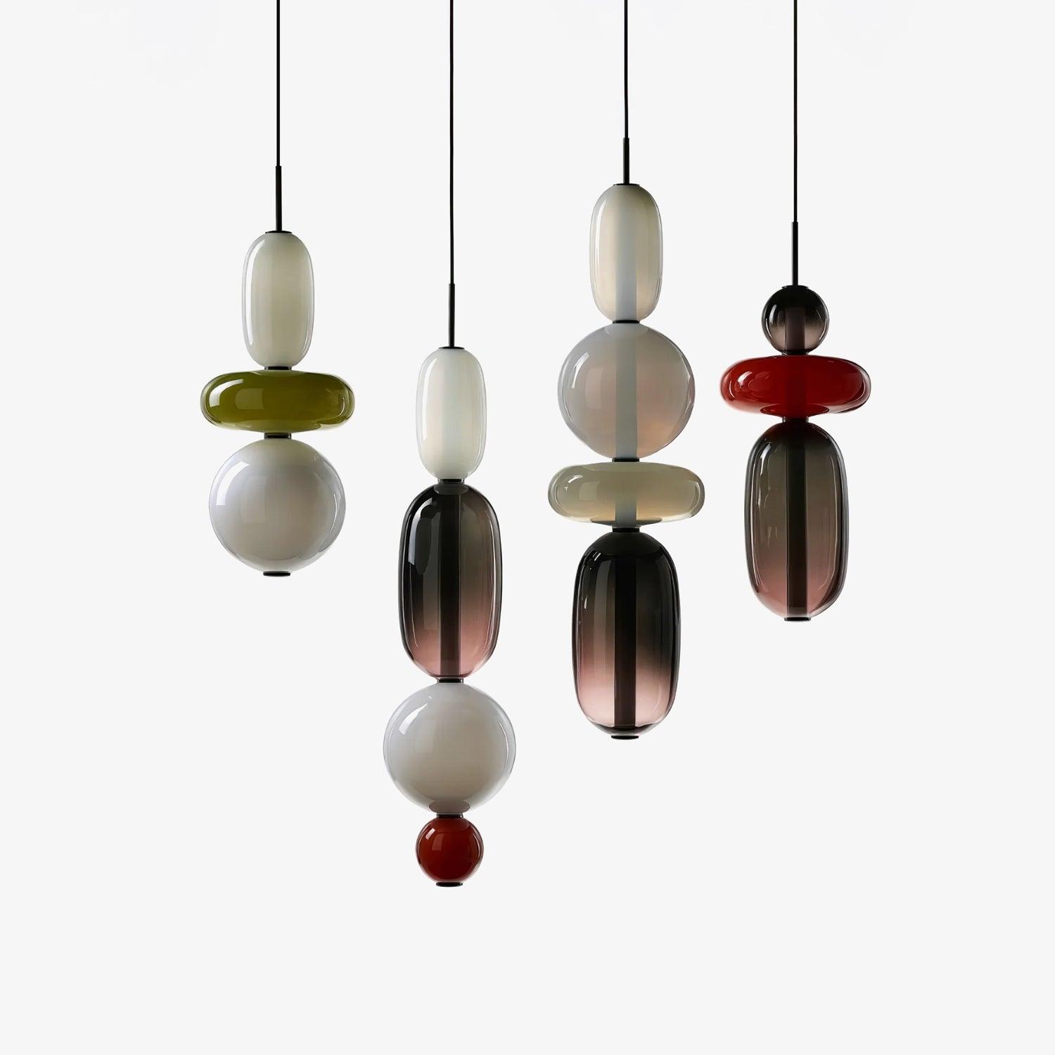 Candied Glass Combo Pendant Light Pendant light