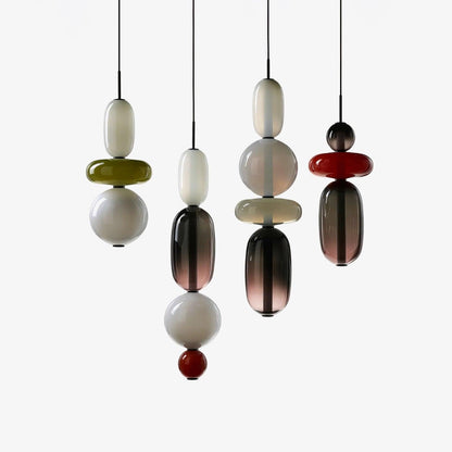 Candied Glass Combo Pendant Light Pendant light