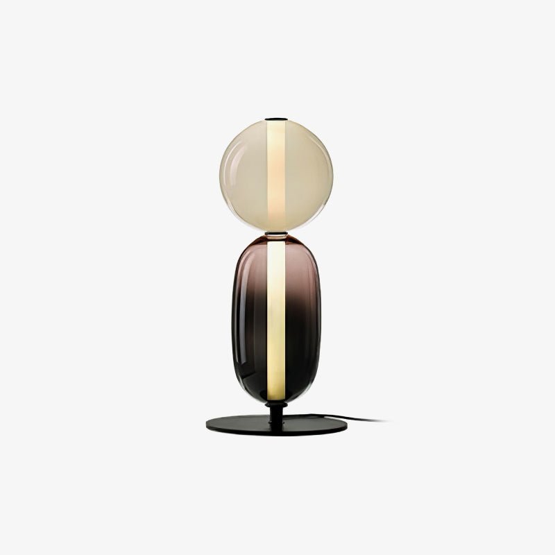 Candied Glass Table Light Model A Dia 7.9″ x H 17.7″ / Dia 20cm x H 45cm / Warm Light / US Plug Table lamp