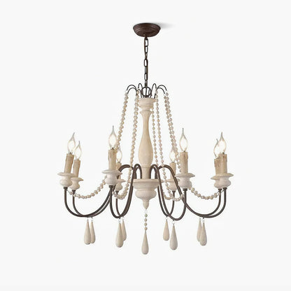 Candle Style Beaded Chandelier Chandelier