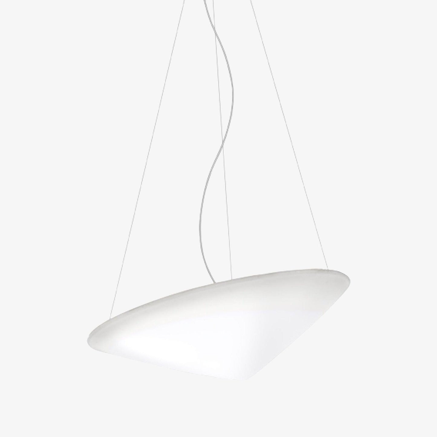 Cao Mao Pendant Light Dia 20.5″ x H 9.1″ / Dia 52cm x H 23cm / White Pendant light