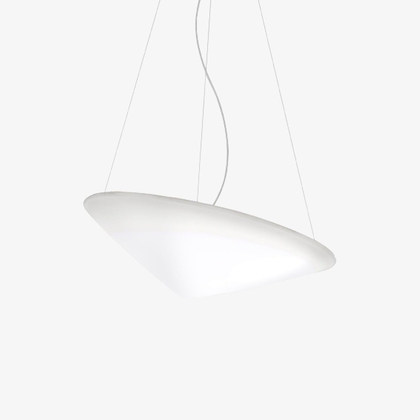 Cao Mao Pendant Light Dia 20.5″ x H 9.1″ / Dia 52cm x H 23cm / White Pendant light