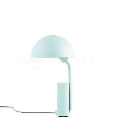 Cap Table Lamp ? 11″ x H 19.7″ / Dia 28cm x H 50cm / Hazy blue / US Plug Table lamp