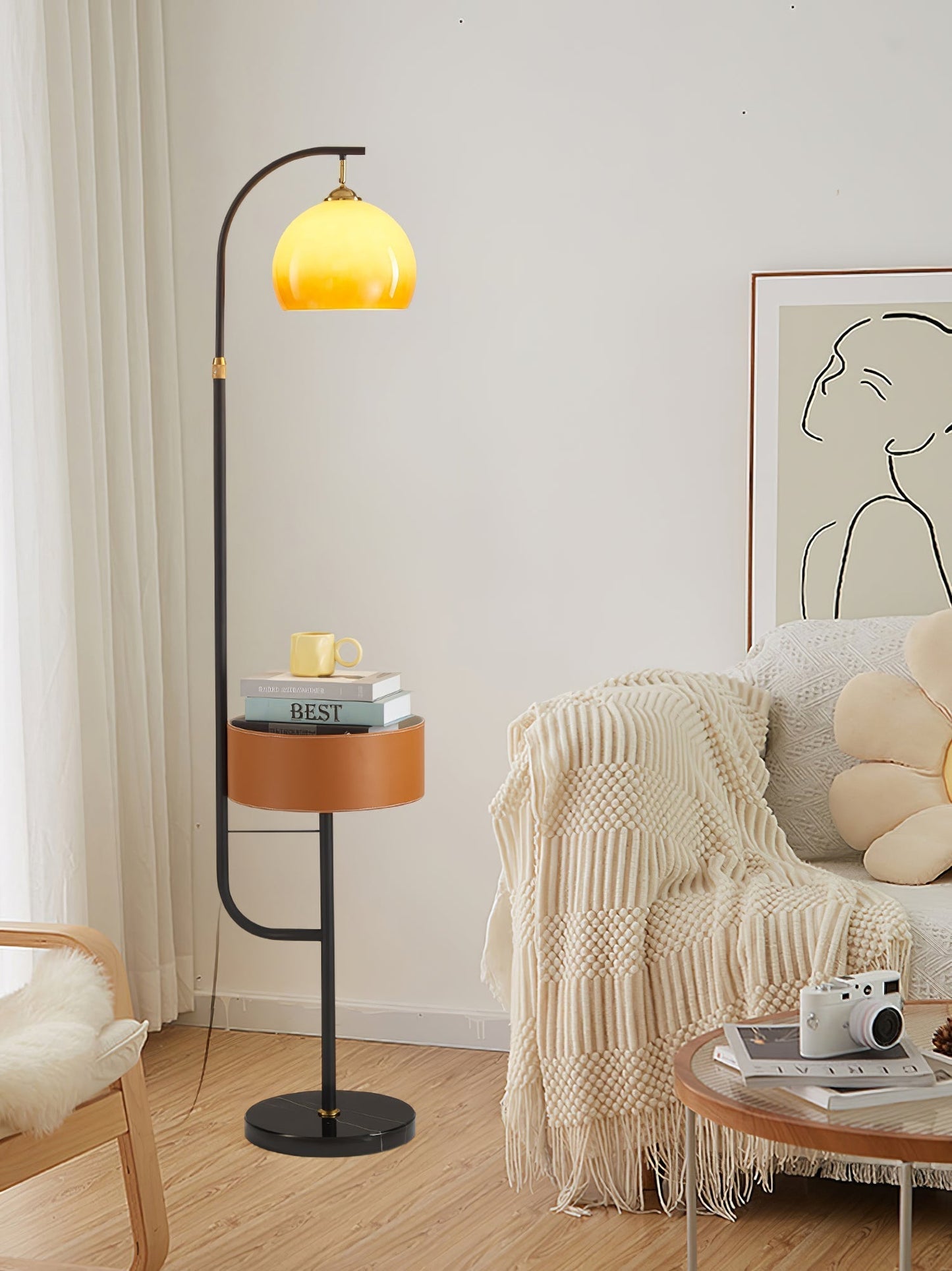 Caramel Arch Floor Lamp Floor lamp