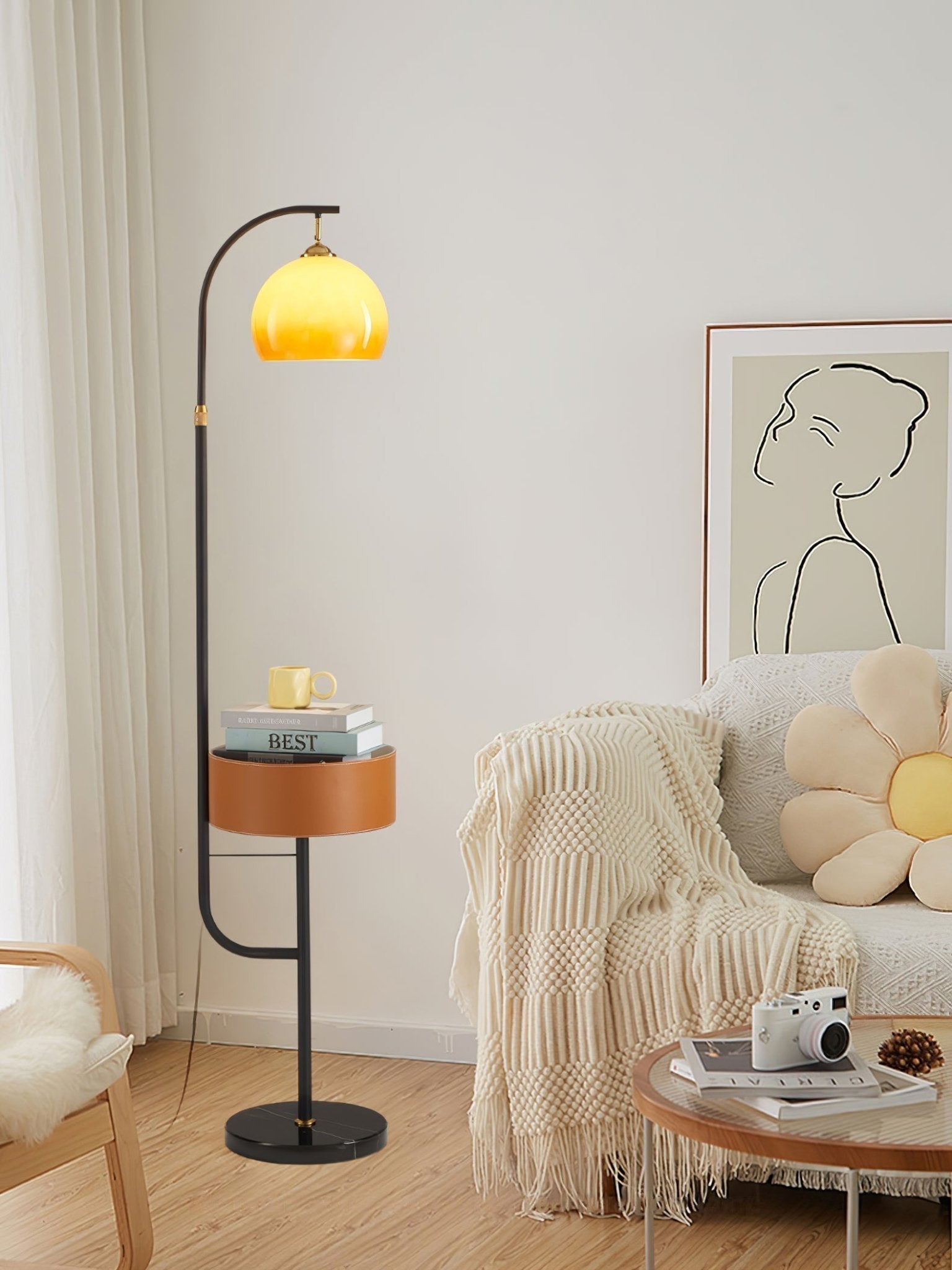 Caramel Arch Floor Lamp Floor lamp