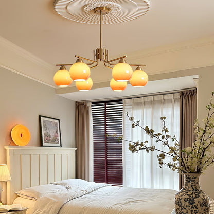 Caramel Sphere Chandelier Chandelier