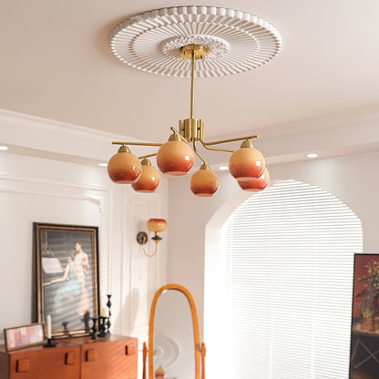 Caramel Sphere Chandelier Chandelier