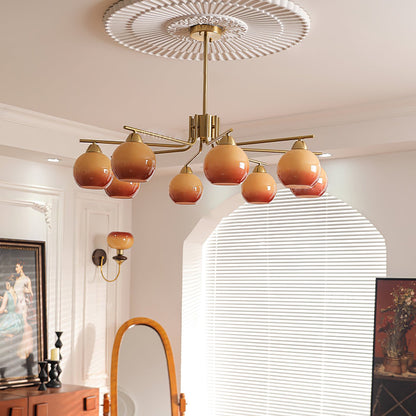 Caramel Sphere Chandelier Chandelier