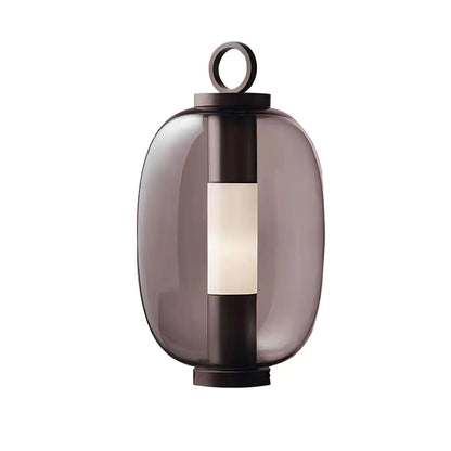 Carol Table Lamp Dia 11.1″ x H 17.7″ / Dia 28cm x H 45cm / Brown & White / US Plug Table lamp