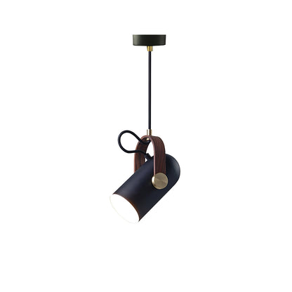 Carronade Pendant Light Dia 4.7″ x H 8.7″ / Dia 12cm x H 22cm / Black & Gold & Walnut paint color Pendant light