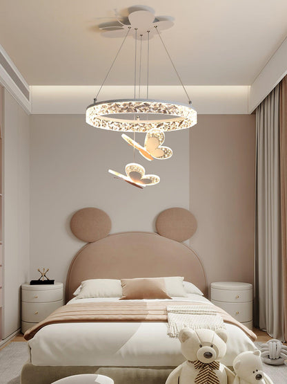Cartoon Butterfly Acrylic Pendant Lamp Pendant light