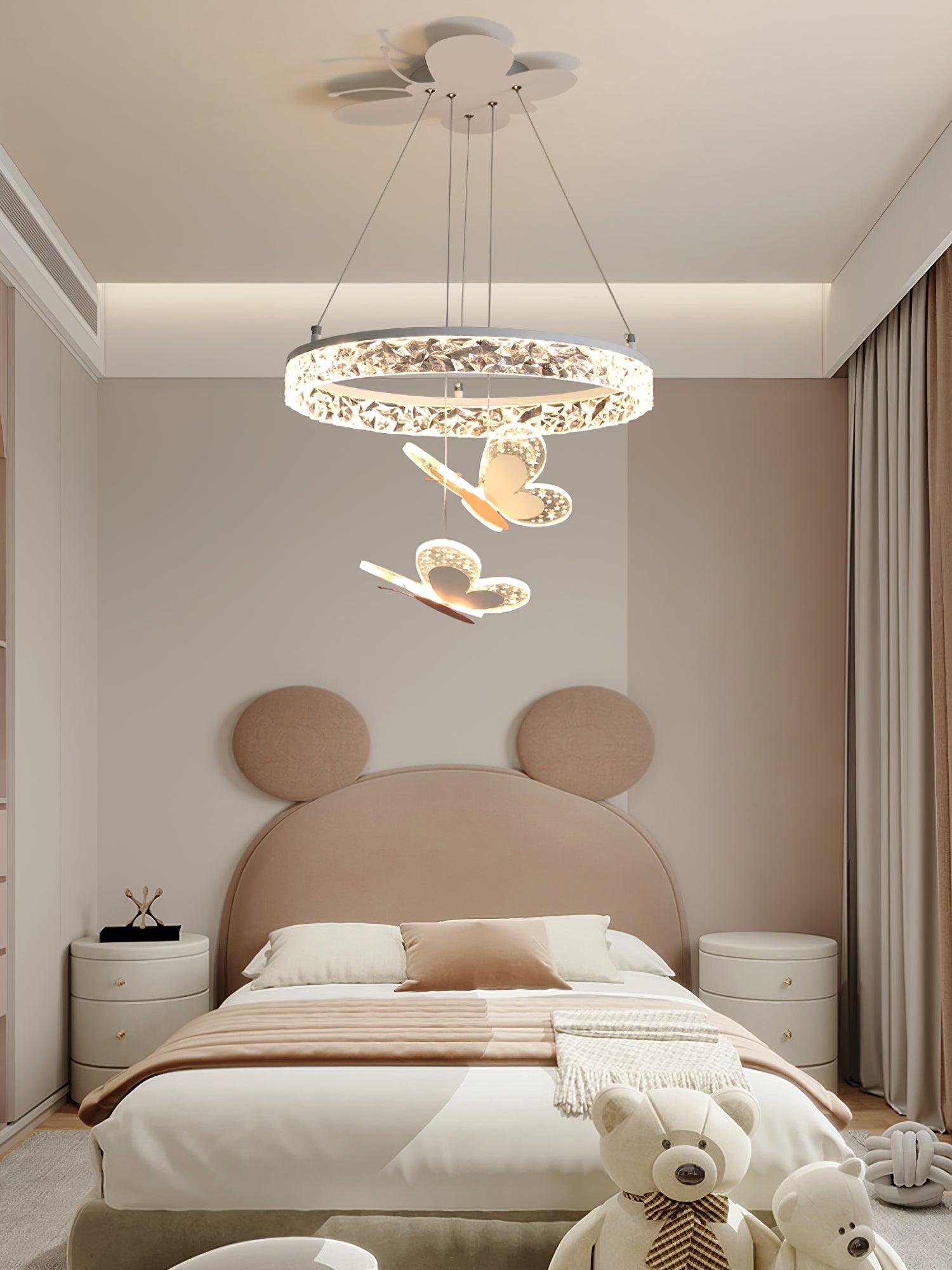 Cartoon Butterfly Acrylic Pendant Lamp Pendant light