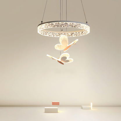 Cartoon Butterfly Acrylic Pendant Lamp Pendant light