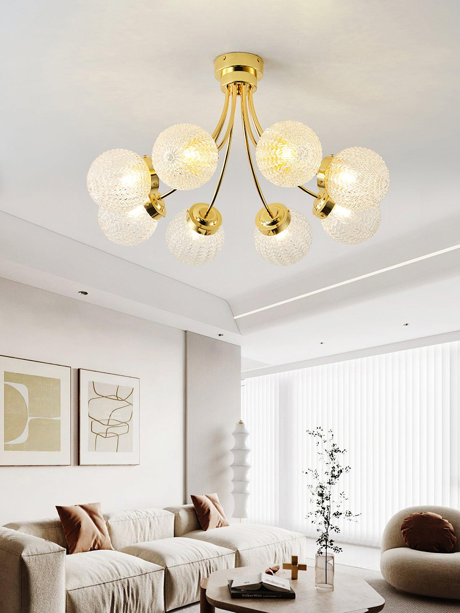 Carved Glass Ceiling Lamp Ceiling lamp