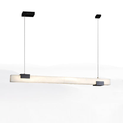 Cary Alabaster Pendant Light Dia 47.2″ x H 3.1″ / Dia 120cm x H 8cm / Black & White / Warm Light Pendant light