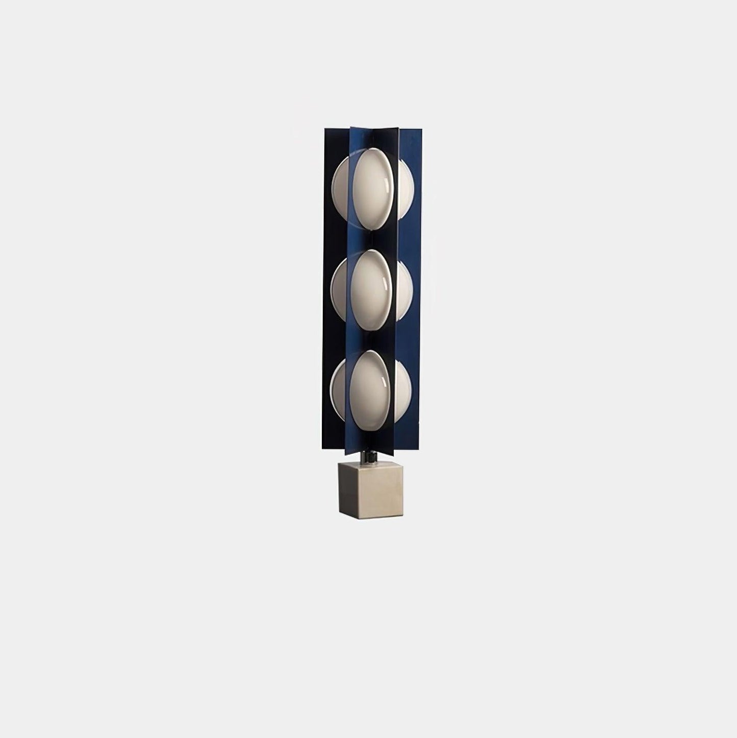 Cascade Tower Floor Lamp ? 5.9″ x H 21.7″ / Dia 15cm x H 55cm / Blue & White / US Plug Floor lamp