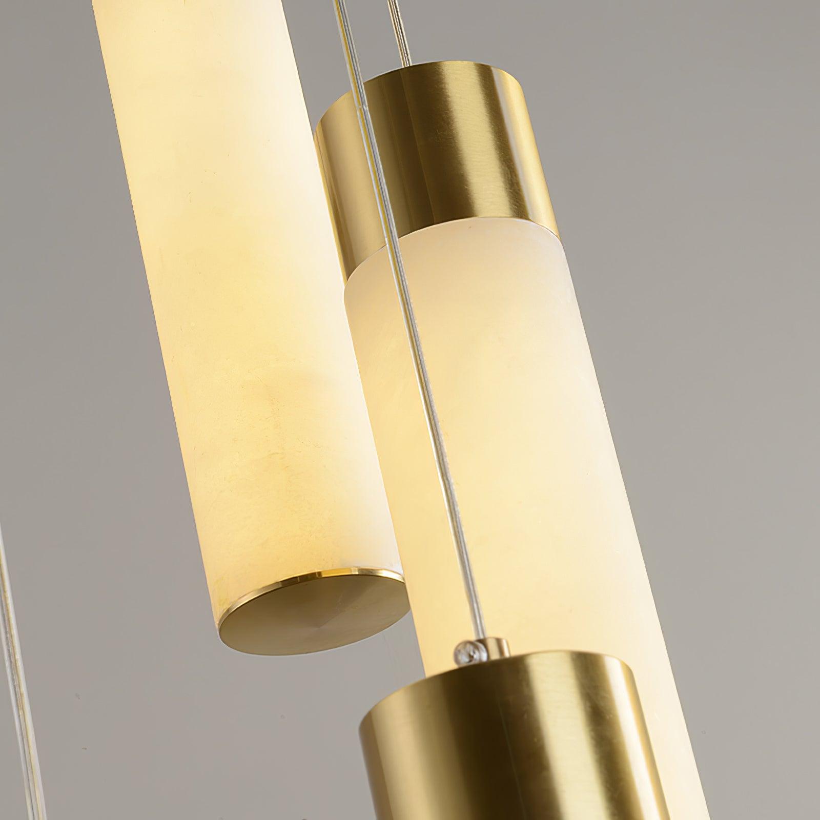 Celestial Alabaster Cascade Chandelier Chandelier