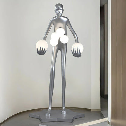Celestial Guardian Sculpture Floor Lamp Floor lamp