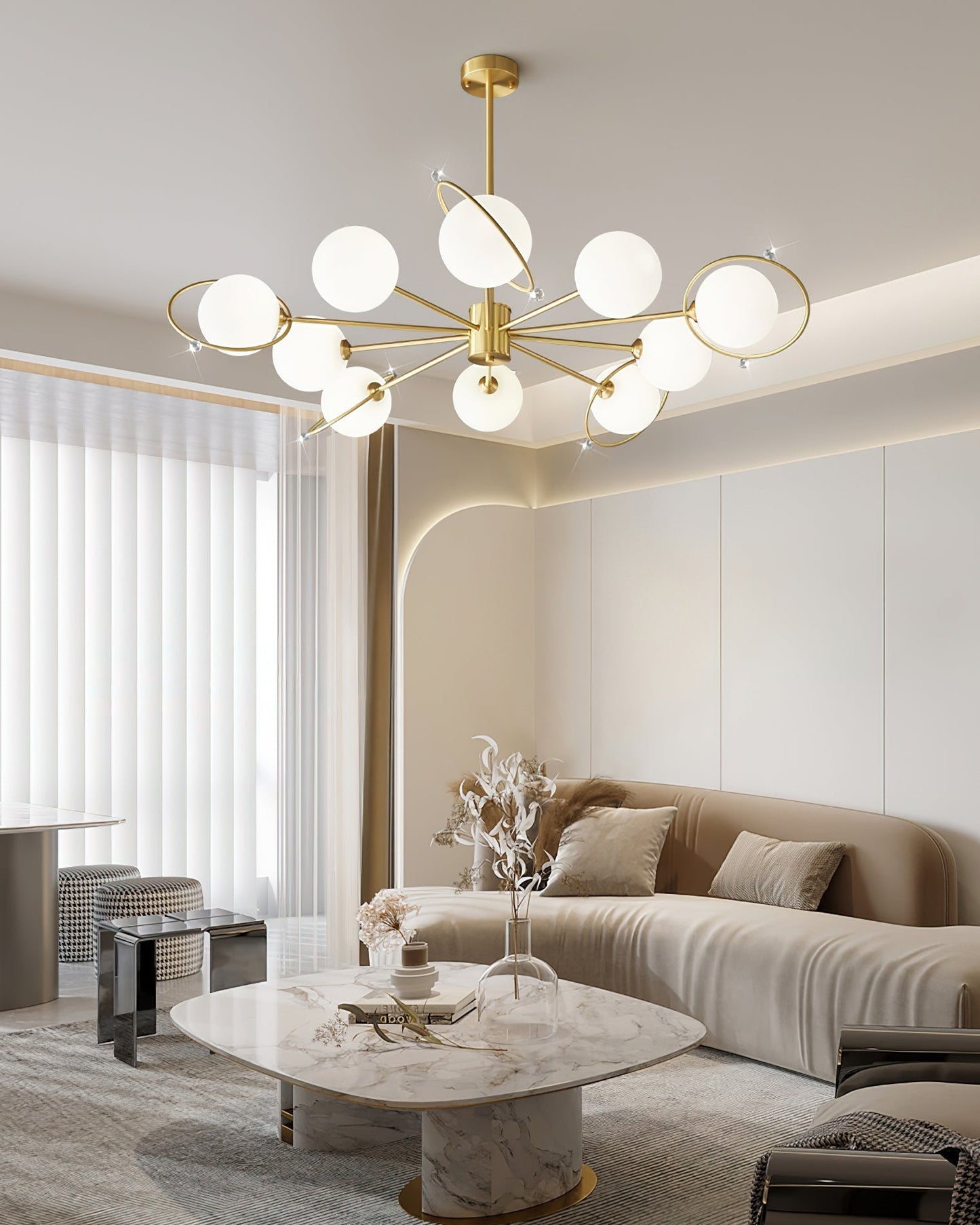 Celestial Orbit Chandelier Chandelier