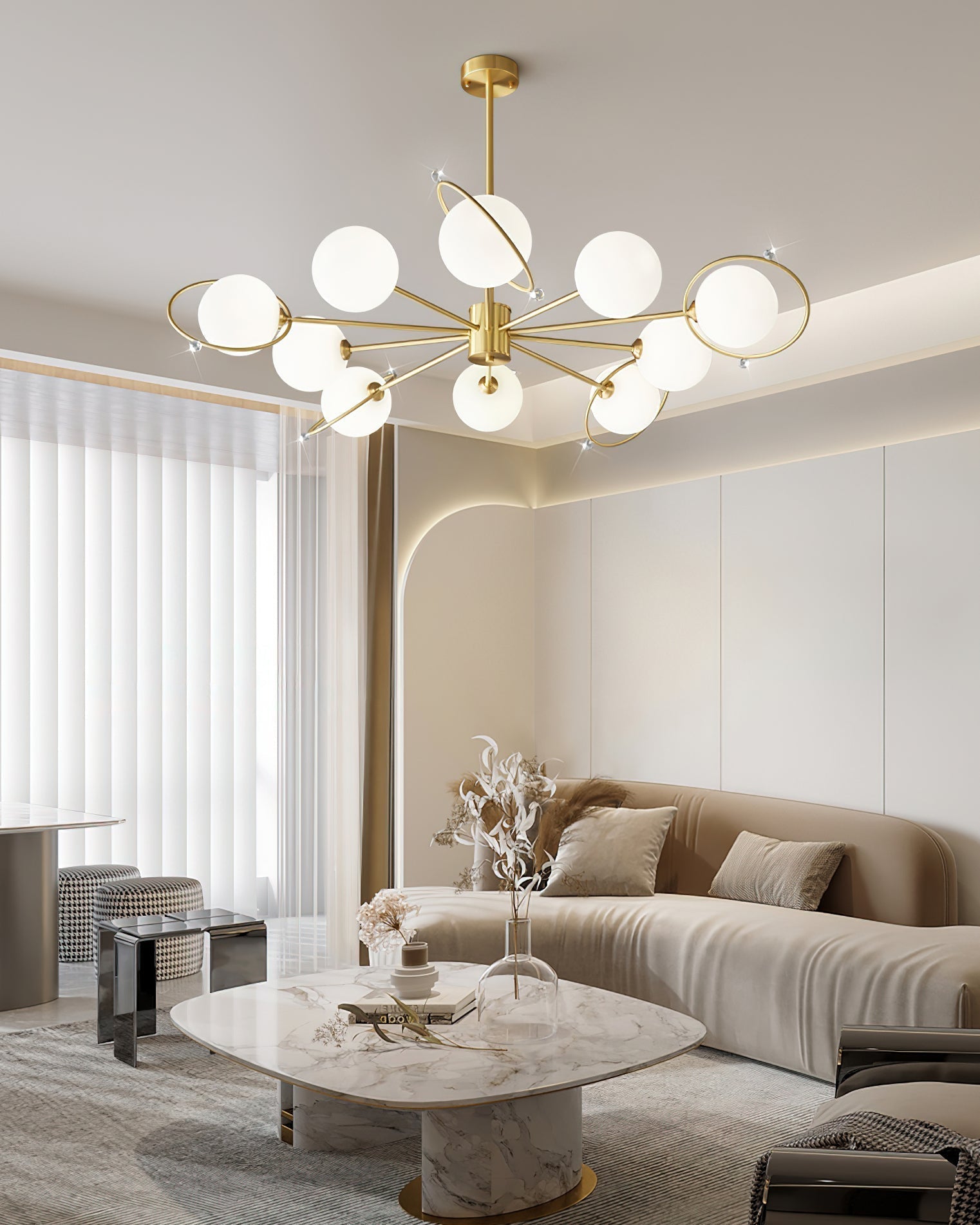 Celestial Orbit Chandelier Chandelier