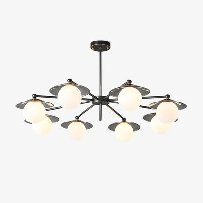 Celestial Saucer Chandelier Chandelier