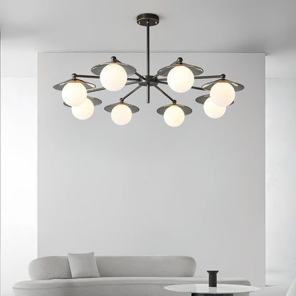 Celestial Saucer Chandelier Chandelier